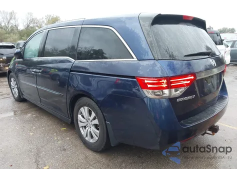 2015 Honda Odyssey Ex-L из США, поврежденный, VIN 5FNRL5H64FB112671